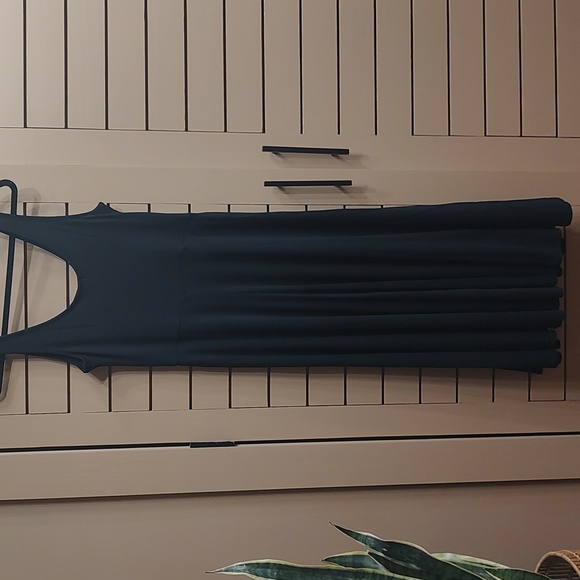 Marine Layer Lexi Rib Fit and Flare Midi Dress Medium - Picture 8 of 8